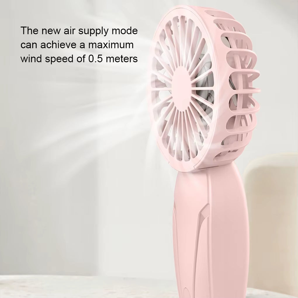 Portable Mini Fan Cute Appearance USB Rechargeable