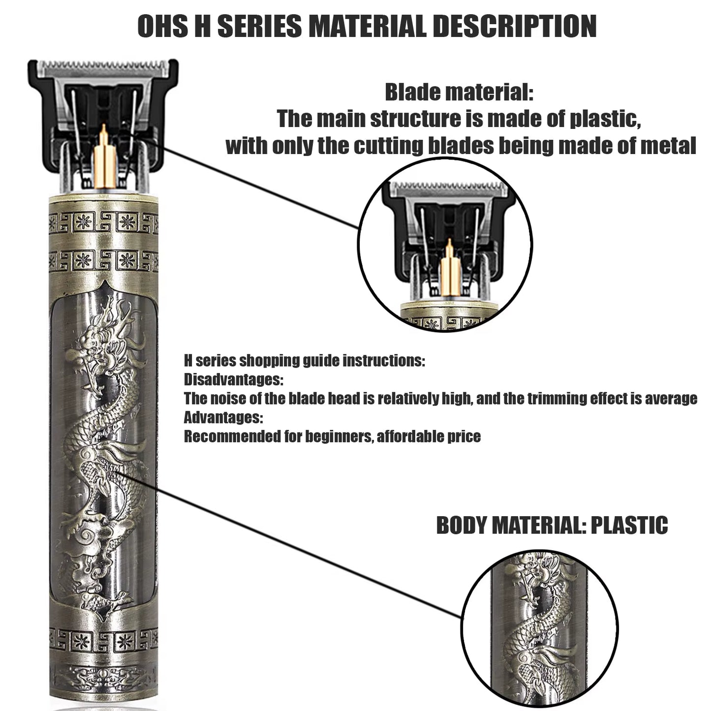 Men Trimmer & Clipper Machine for Haircut and Shave 