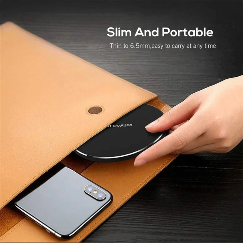 100W Fast Wireless Charger Pad for Iphone 15 14 13 12 X Pro Max 8 Samsung Galaxy S23 Xiaomi 