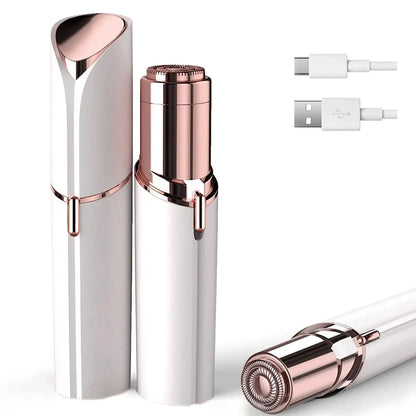 Facial Hair Removal for Women, Mini Hair Remover for Lips, Chin, Armpit, Peach