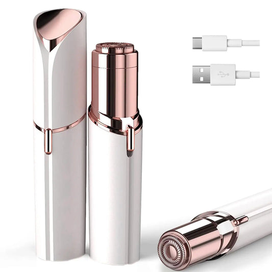 Facial Hair Removal for Women, Mini Hair Remover for Lips, Chin, Armpit, Peach