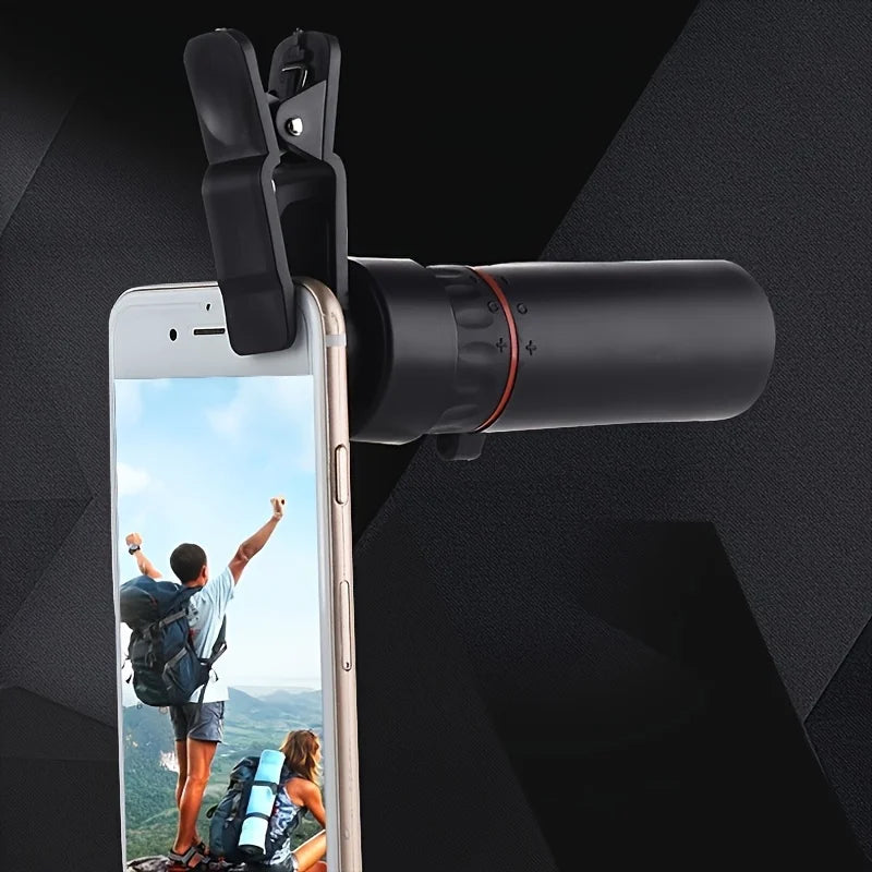 2000X25 HD Monocular Telescope Portable for Travel, Hiking, Fishing, Camping, Stargazing, Concerts & Bird Watching