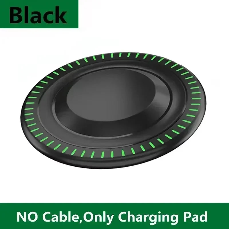 100W Fast Wireless Charger Pad for Iphone 15 14 13 12 X Pro Max 8 Samsung Galaxy S23 Xiaomi 