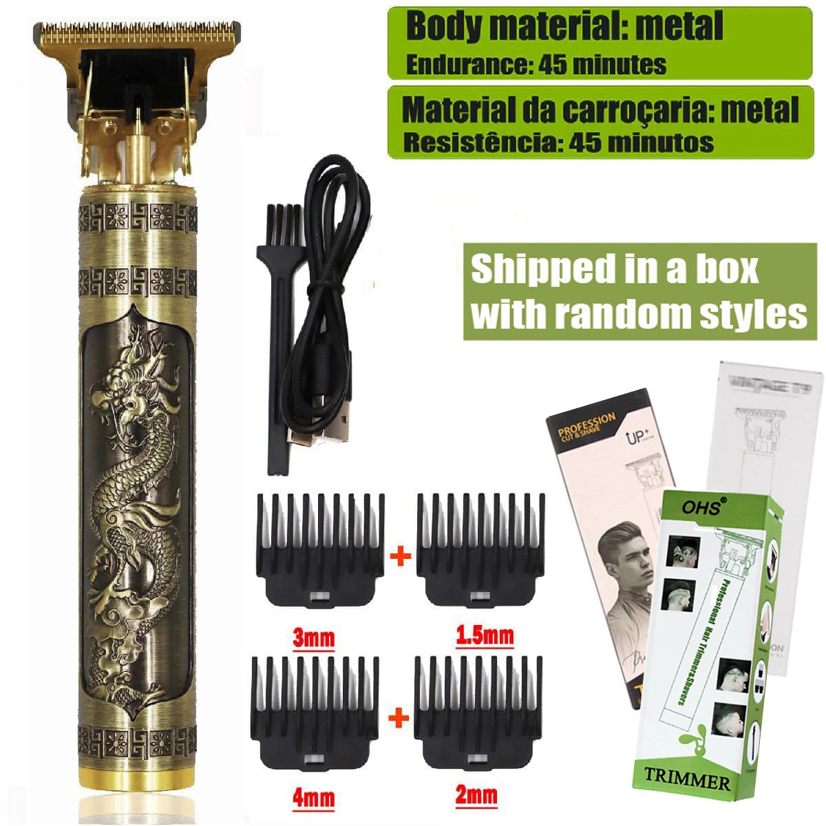 Men Trimmer & Clipper Machine for Haircut and Shave 