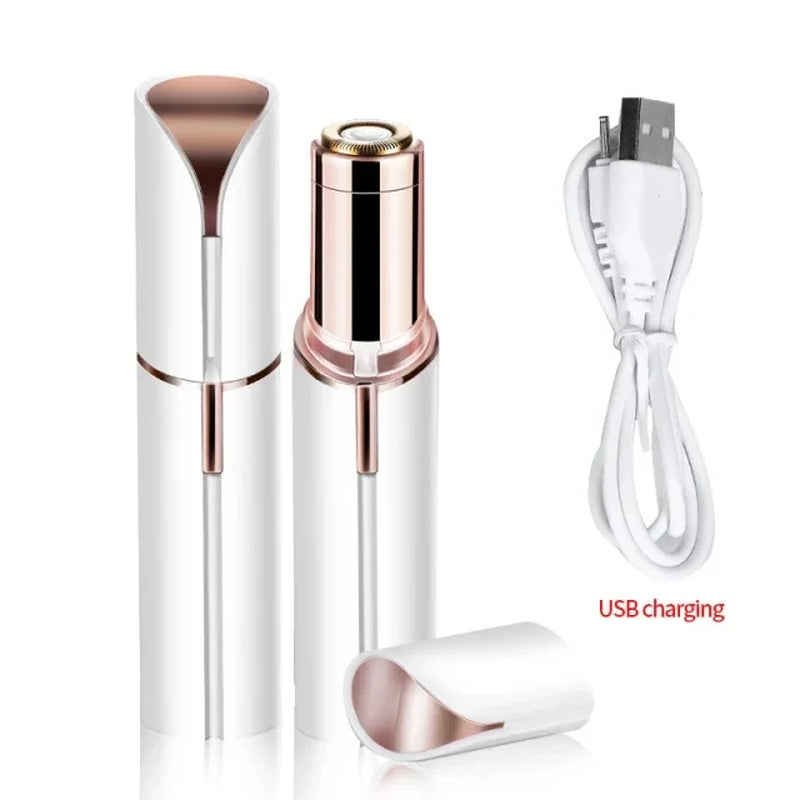 Facial Hair Removal for Women, Mini Hair Remover for Lips, Chin, Armpit, Peach