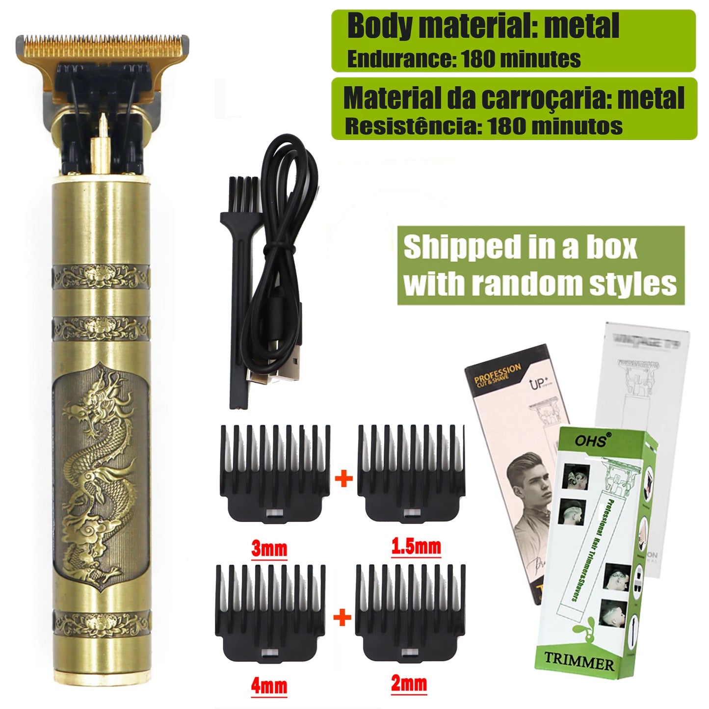 Men Trimmer & Clipper Machine for Haircut and Shave 