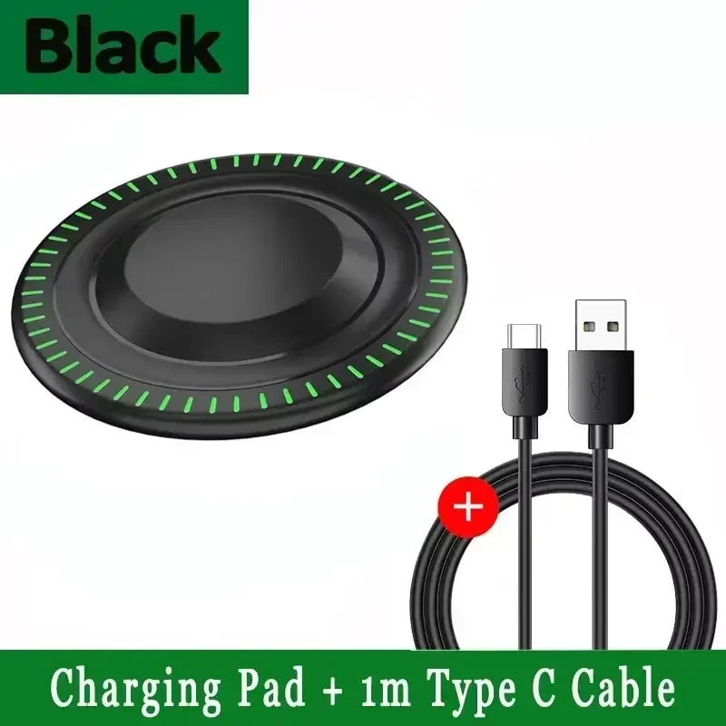 100W Fast Wireless Charger Pad for Iphone 15 14 13 12 X Pro Max 8 Samsung Galaxy S23 Xiaomi 