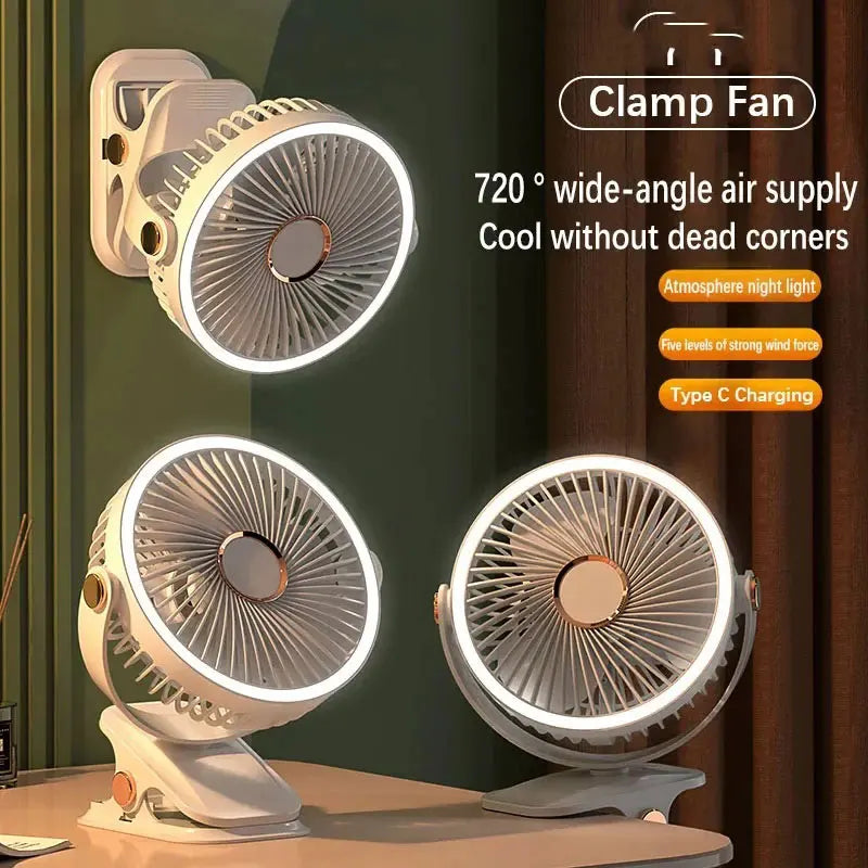  Portable Wireless Camping Fan 
