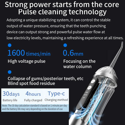 Dental Water Floss Teeth Cleaner 