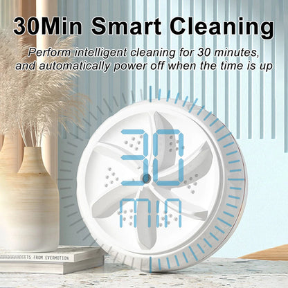 Portable Mini Ultrasonic Washer 