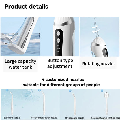 Dental Water Floss Teeth Cleaner 