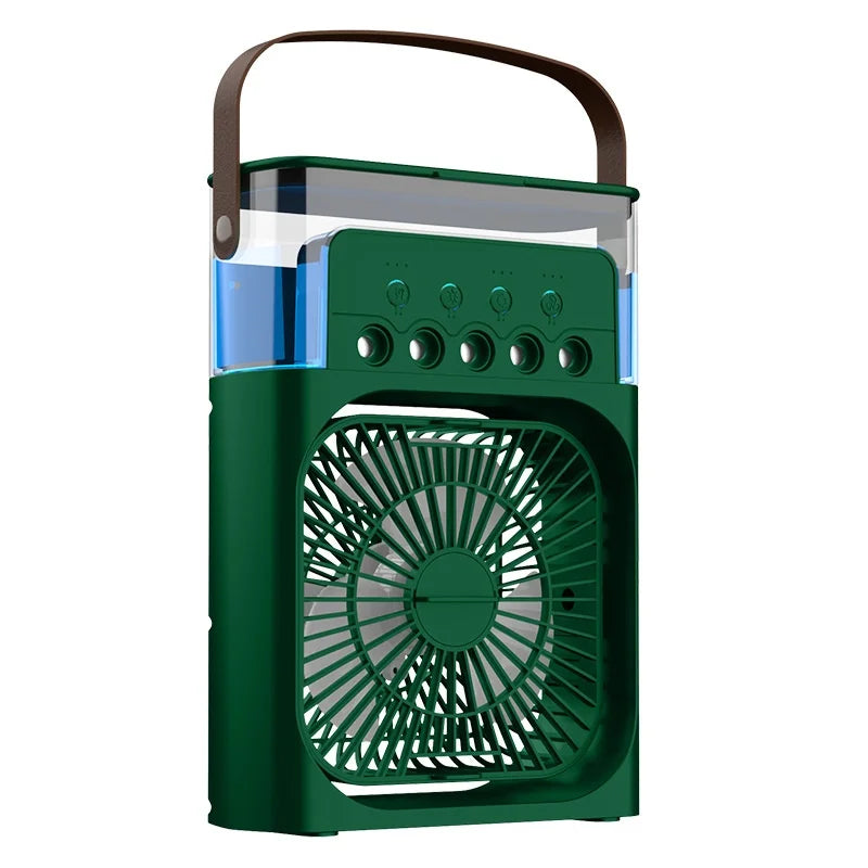 Fan Cooling  Air Cooler with LED Night Light and 5-Hole Humidifier