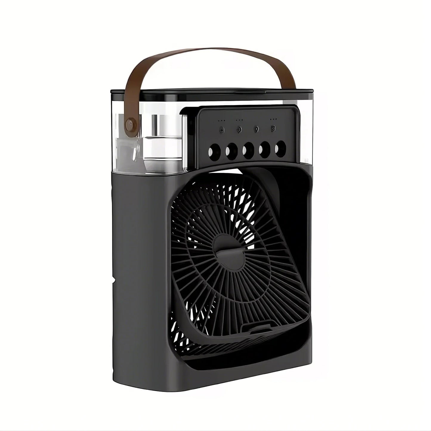 Fan Cooling  Air Cooler with LED Night Light and 5-Hole Humidifier