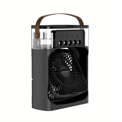 Fan Cooling  Air Cooler with LED Night Light and 5-Hole Humidifier