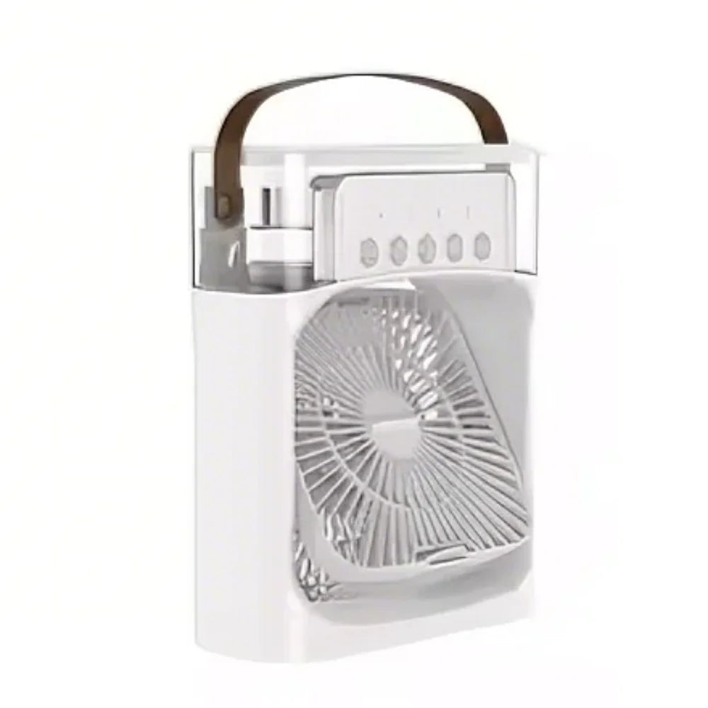 Fan Cooling  Air Cooler with LED Night Light and 5-Hole Humidifier