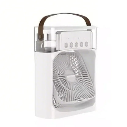 Fan Cooling  Air Cooler with LED Night Light and 5-Hole Humidifier