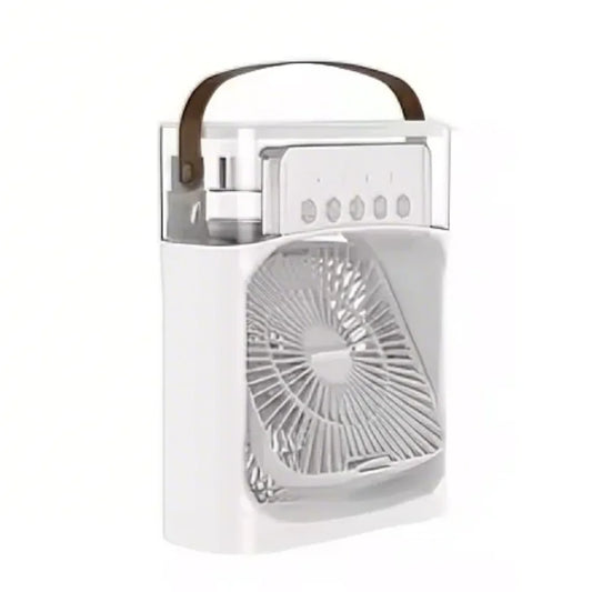 Fan Cooling  Air Cooler with LED Night Light and 5-Hole Humidifier