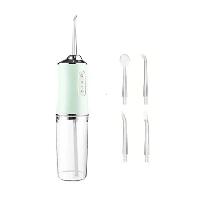 USB Charging Dental Sprayer with 3 Modes and 4 Nozzles for Teeth Cleaning