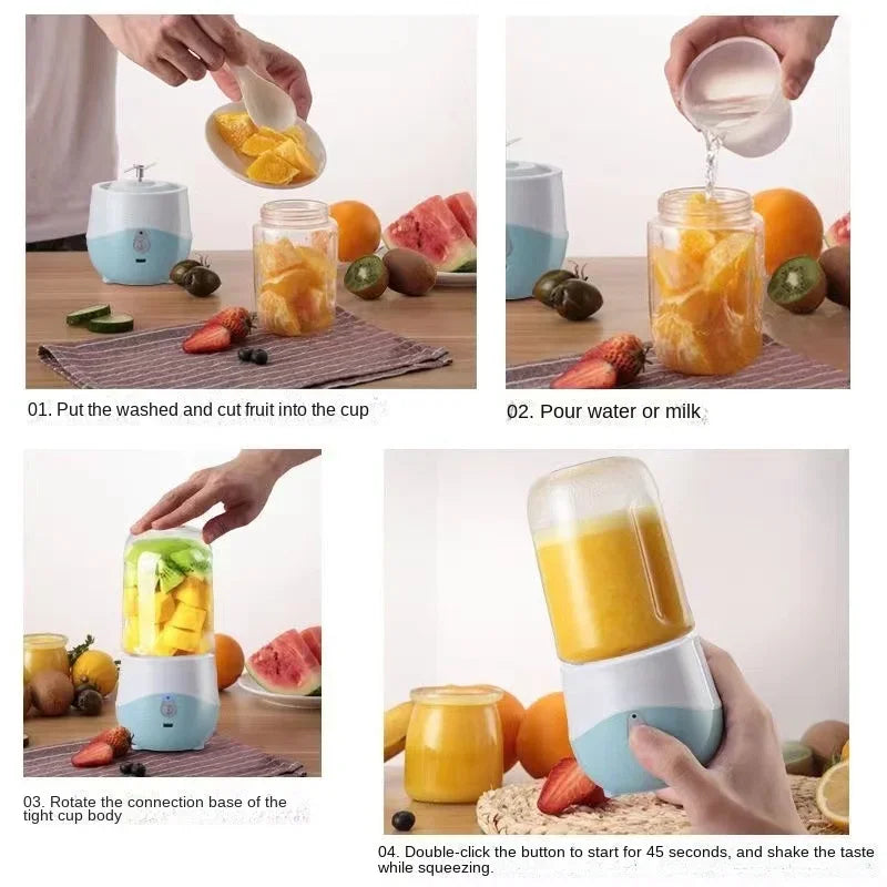 Portable Mini Juicer Blender 