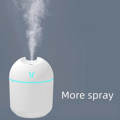 250ML Mini Air Humidifier with LED Color Lamp
