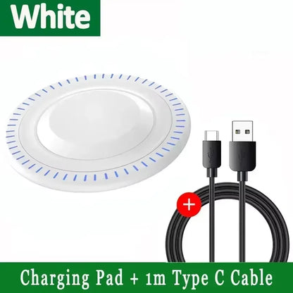 100W Fast Wireless Charger Pad for Iphone 15 14 13 12 X Pro Max 8 Samsung Galaxy S23 Xiaomi 