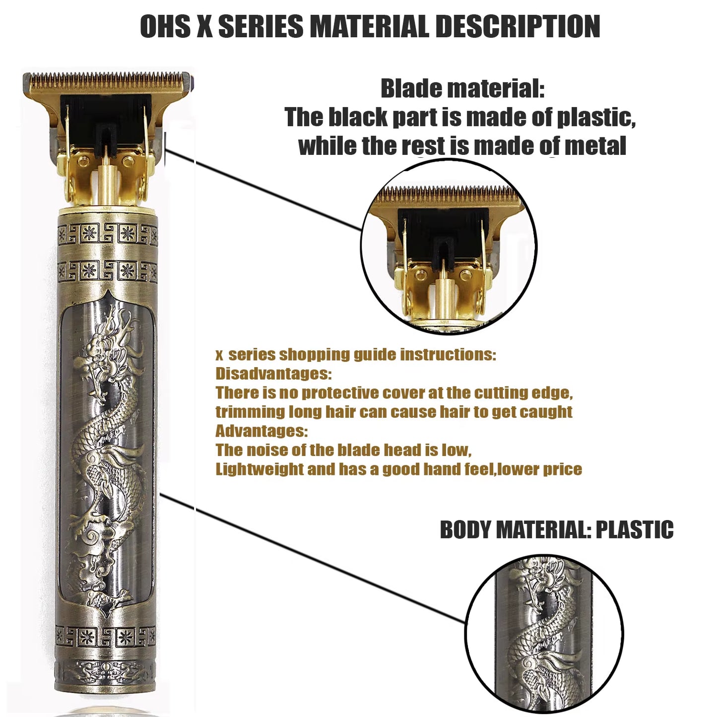Men Trimmer & Clipper Machine for Haircut and Shave 